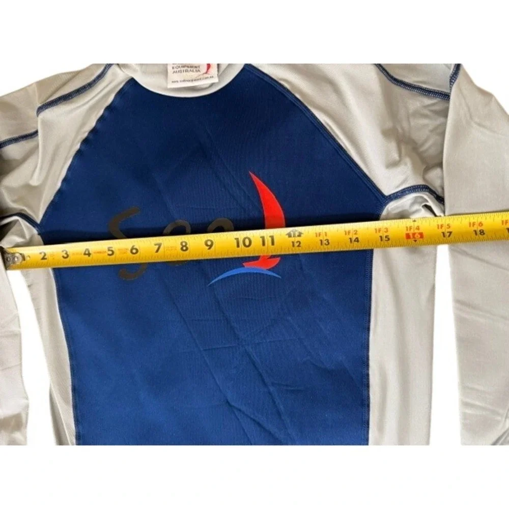 NEW Sea Equipment Australia Kids Neoprene Rash Guard Long Sleeve Swim Shirt - XS